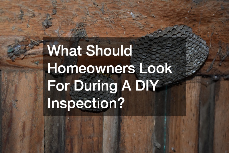 What Should Homeowners Look For During A DIY Inspection?