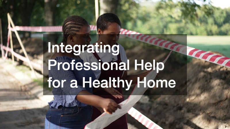 Integrating Professional Help for a Healthy Home