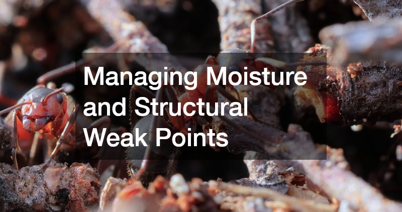 Managing Moisture and Structural Weak Points
