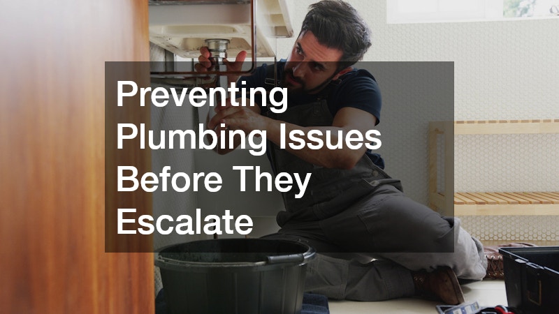 Preventing Plumbing Issues Before They Escalate