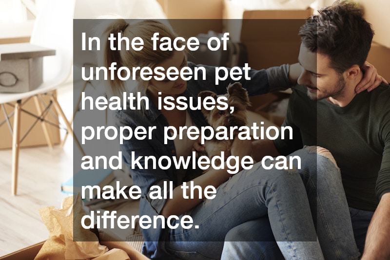 In the face of unforeseen pet health issues, proper preparation and knowledge can make all the difference.