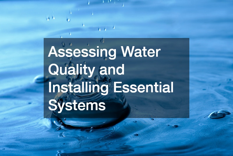 Assessing Water Quality and Installing Essential Systems