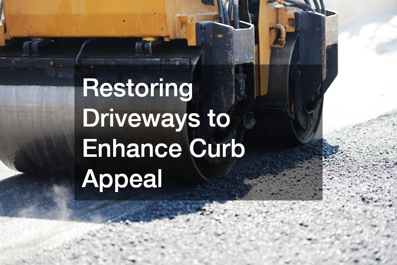 Restoring Driveways to Enhance Curb Appeal