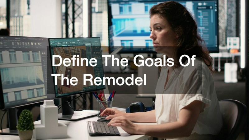 Define The Goals Of The Remodel