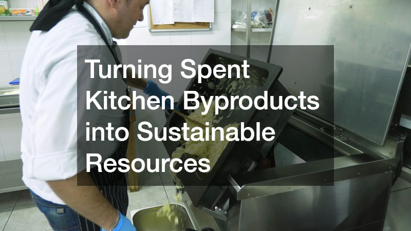 Turning Spent Kitchen Byproducts into Sustainable Resources