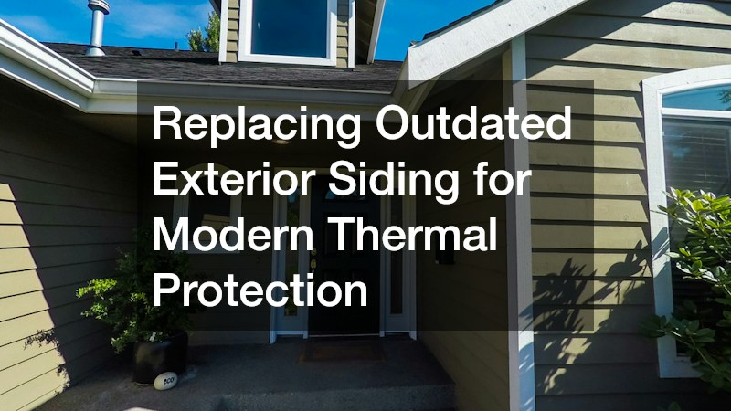 Replacing Outdated Exterior Siding for Modern Thermal Protection