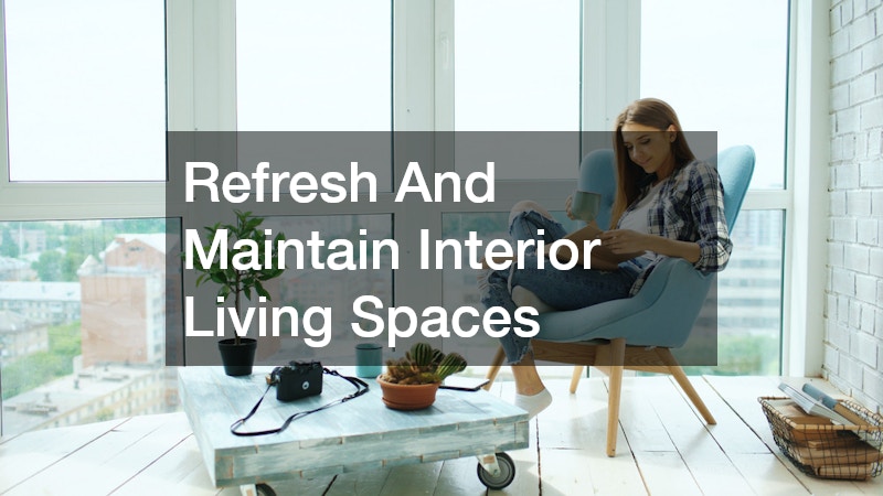 Refresh And Maintain Interior Living Spaces