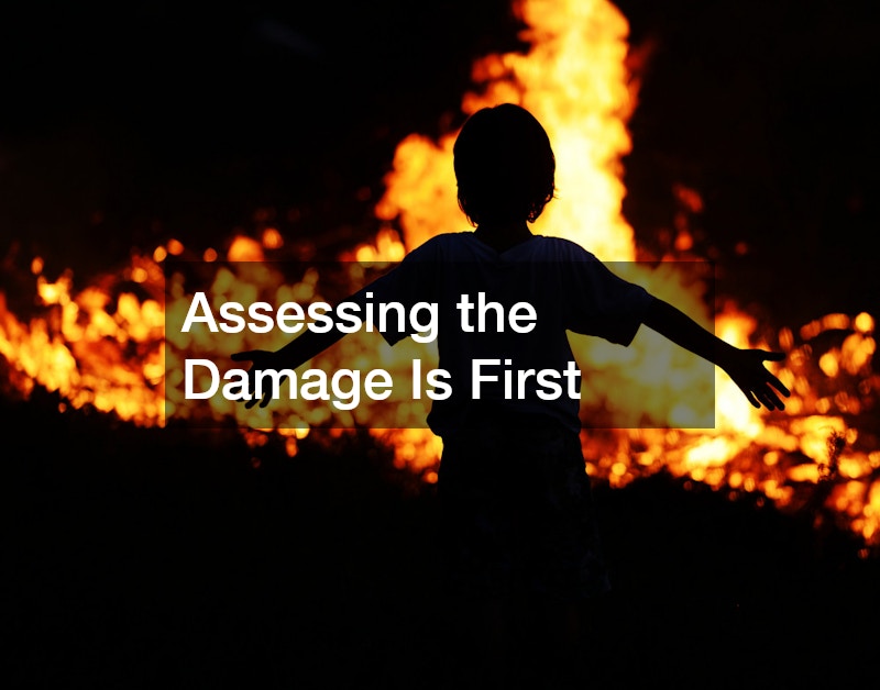 Assessing the Damage Is First