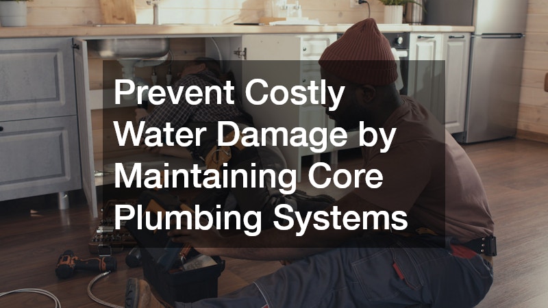 Prevent Costly Water Damage by Maintaining Core Plumbing Systems