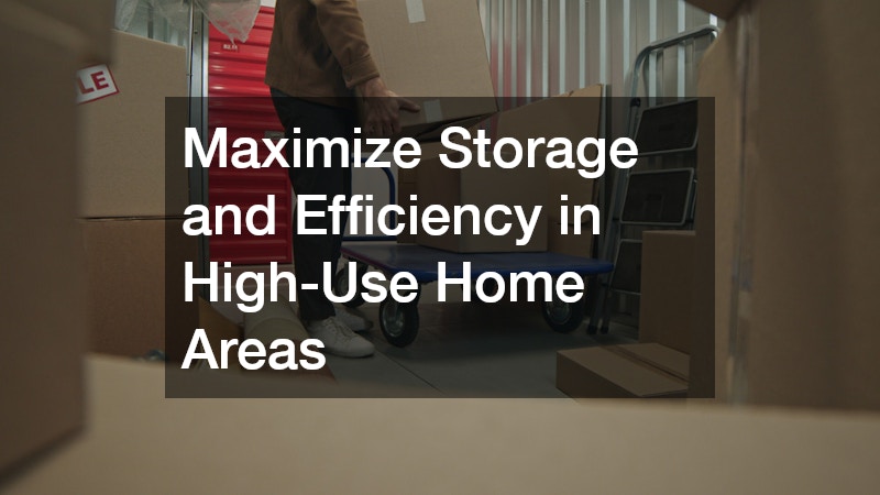 Maximize Storage and Efficiency in High-Use Home Areas