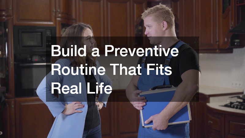Build a Preventive Routine That Fits Real Life