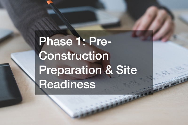Phase 1: Pre-Construction Preparation & Site Readiness