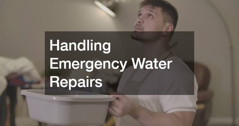 Handling Emergency Water Repairs