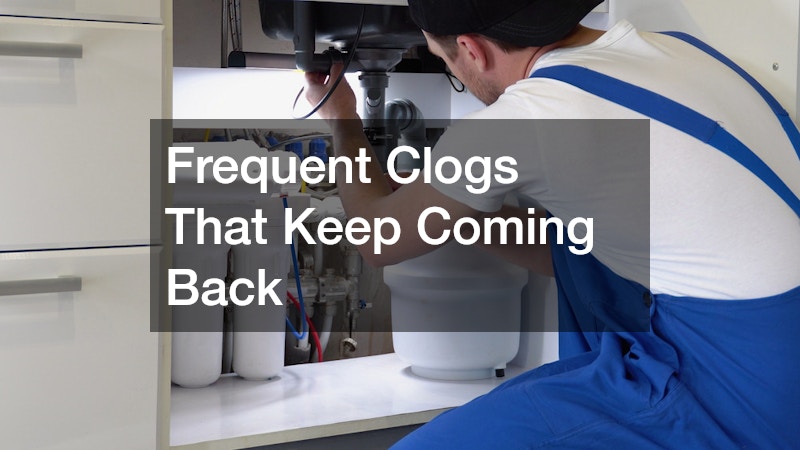 Frequent Clogs That Keep Coming Back