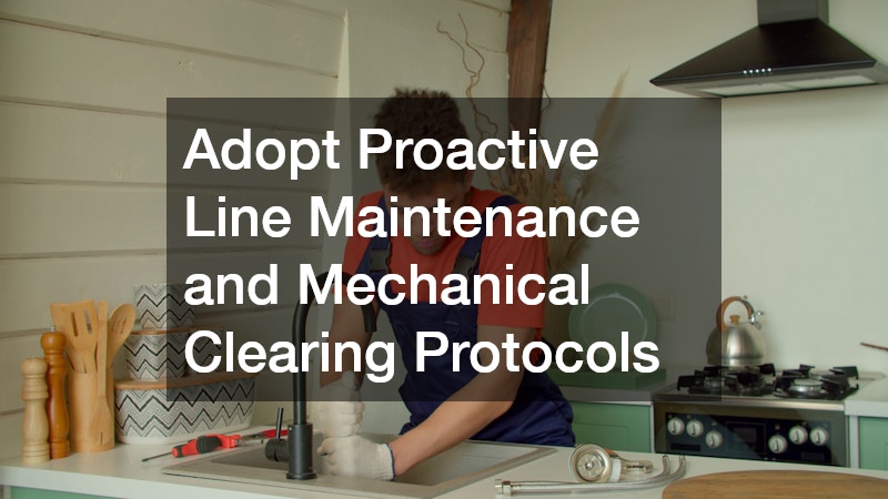 Adopt Proactive Line Maintenance and Mechanical Clearing Protocols