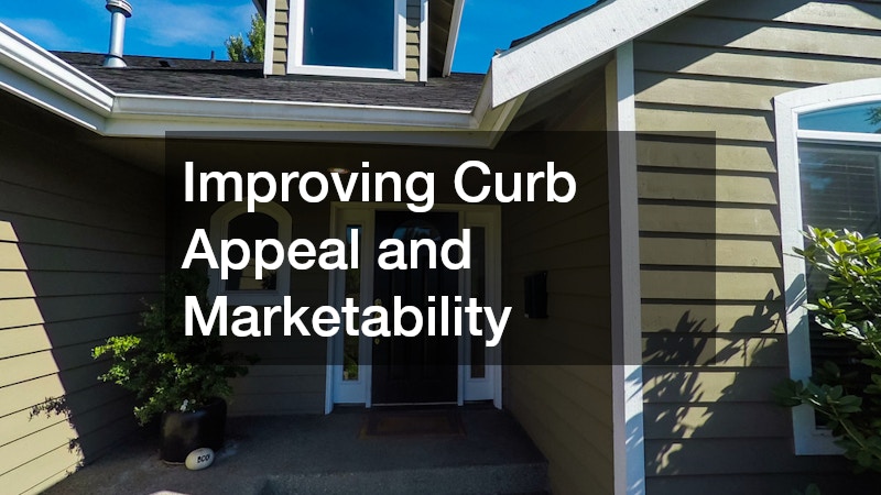 Improving Curb Appeal and Marketability