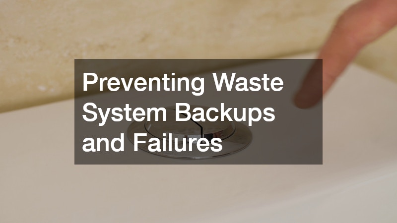 Preventing Waste System Backups and Failures