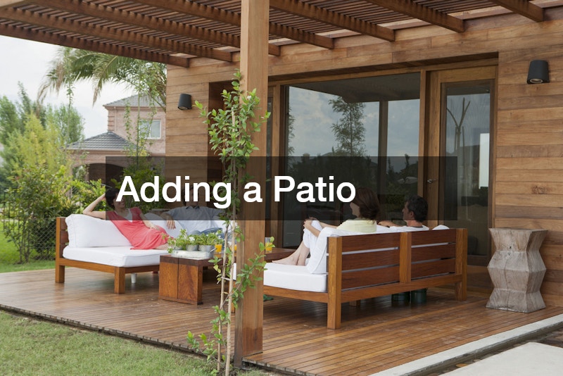 Adding a Patio