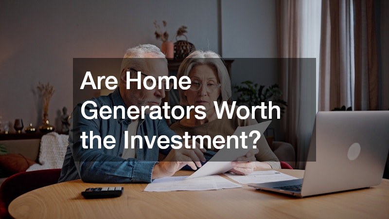 Are Home Generators Worth the Investment?