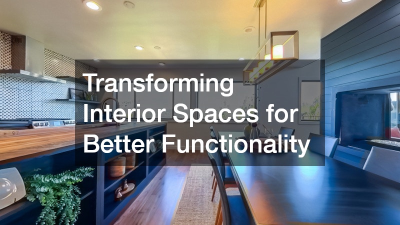 Transforming Interior Spaces for Better Functionality