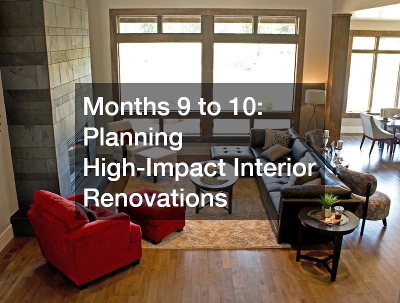 Months 9 to 10: Planning High-Impact Interior Renovations