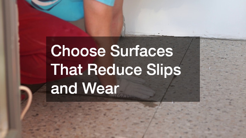 Choose Surfaces That Reduce Slips and Wear