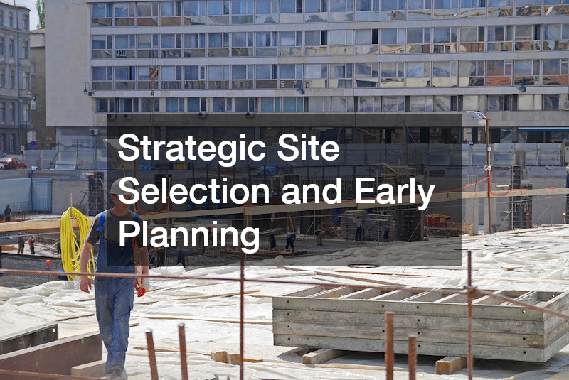 Strategic Site Selection and Early Planning