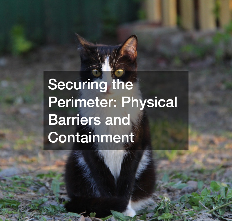 Securing the Perimeter: Physical Barriers and Containment