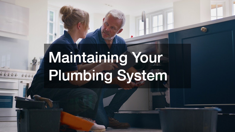 Maintaining Your Plumbing System