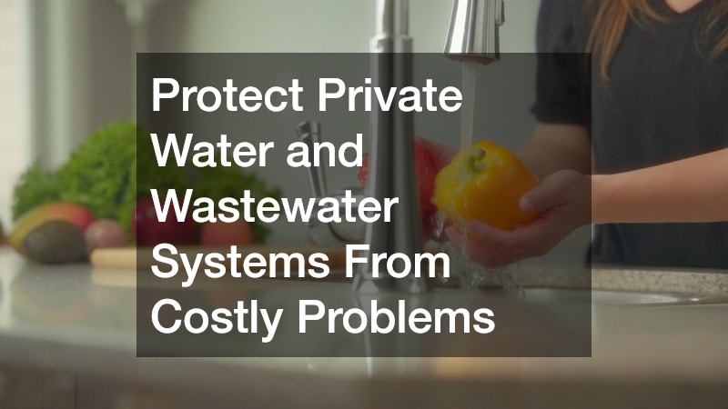 Protect Private Water and Wastewater Systems From Costly Problems