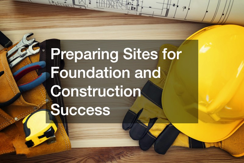 Preparing Sites for Foundation and Construction Success