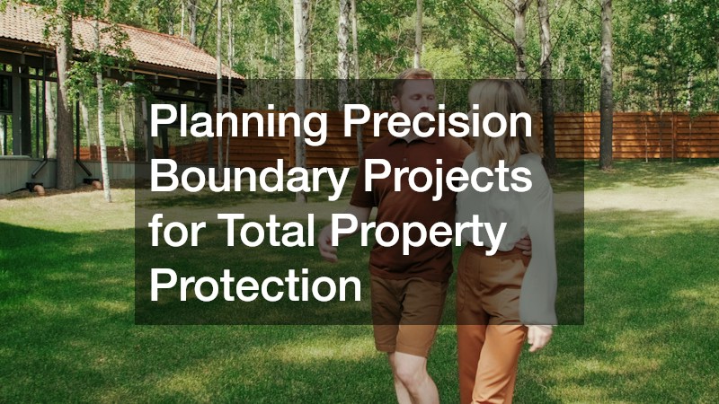 Planning Precision Boundary Projects for Total Property Protection