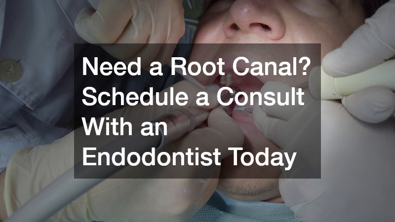 Need a Root Canal? Schedule a Consult With an Endodontist Today