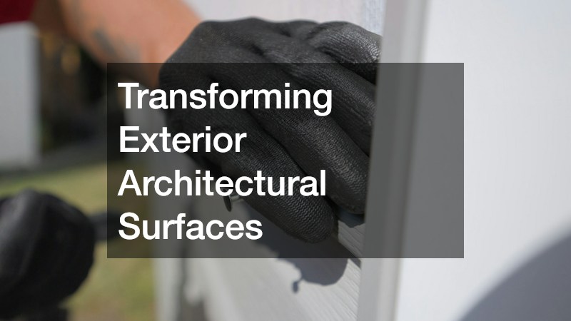 Transforming Exterior Architectural Surfaces