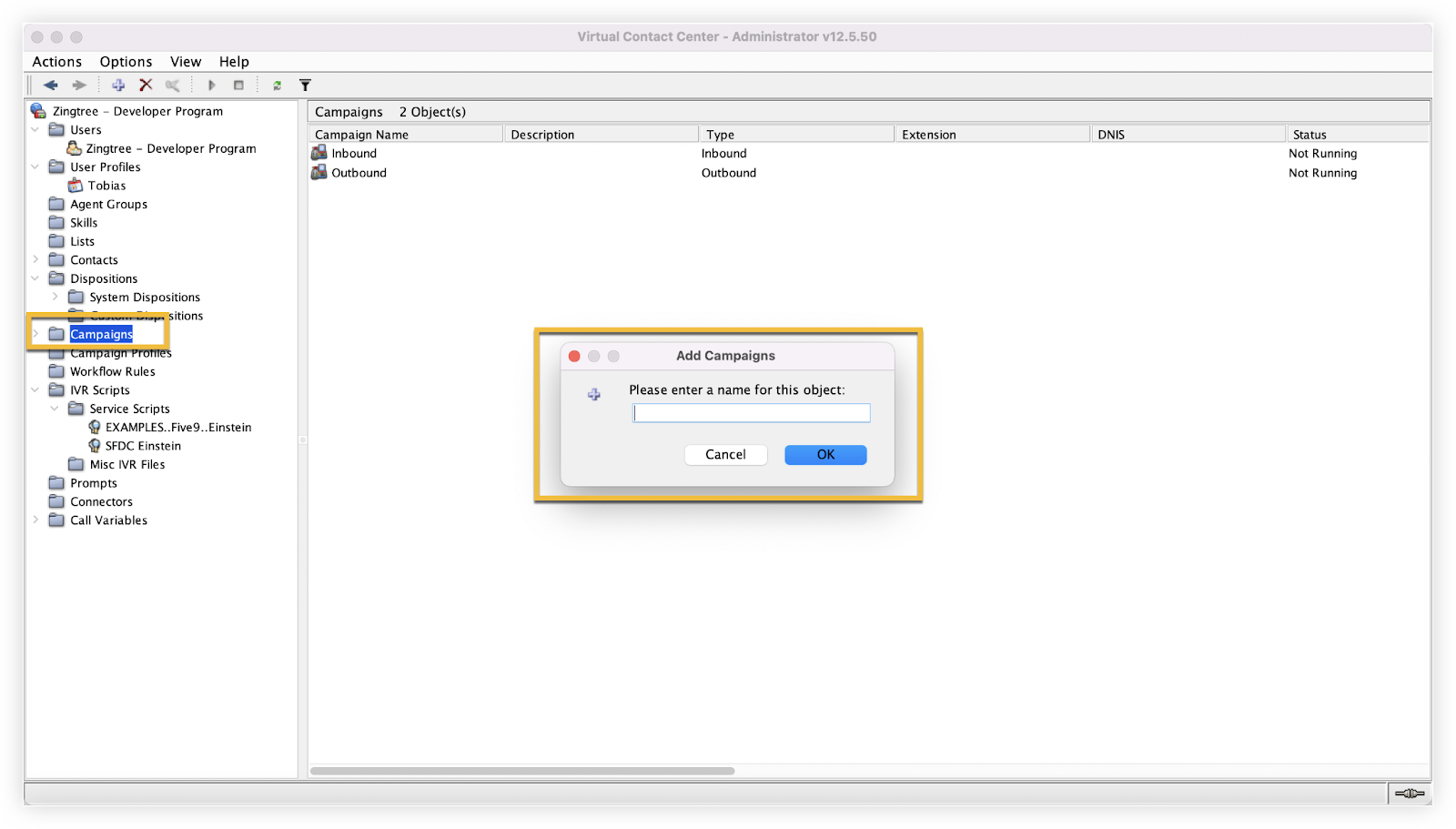 Setup Zingtree in Five9 – Zingtree Help Center