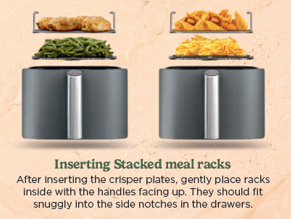 SL201C Ninja® DoubleStack™ 8 QT 2-Basket Air Fryer - FAQs