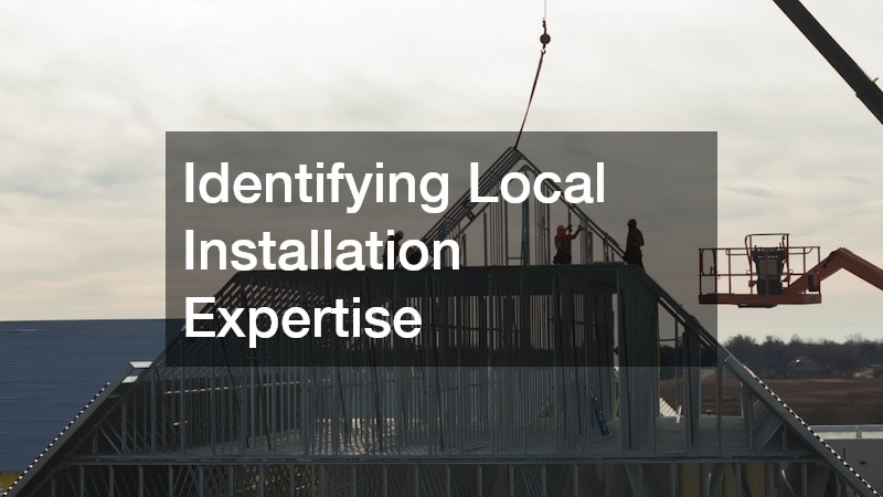 Identifying Local Installation Expertise