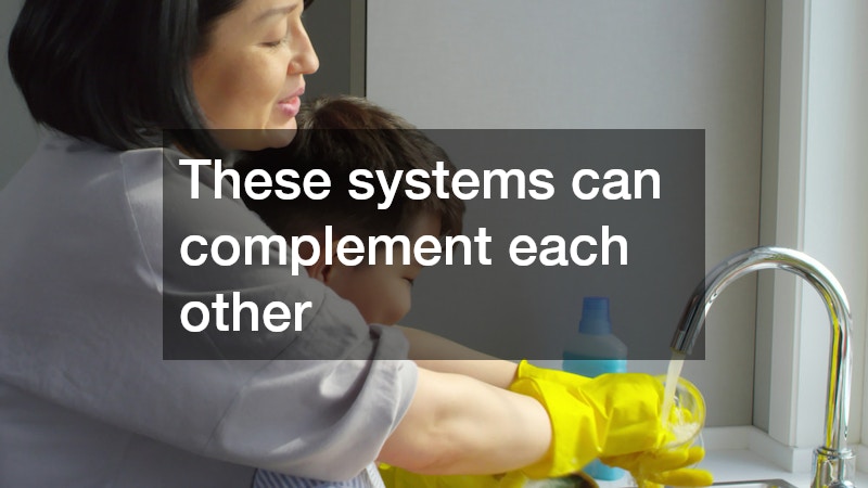 These systems can complement each other