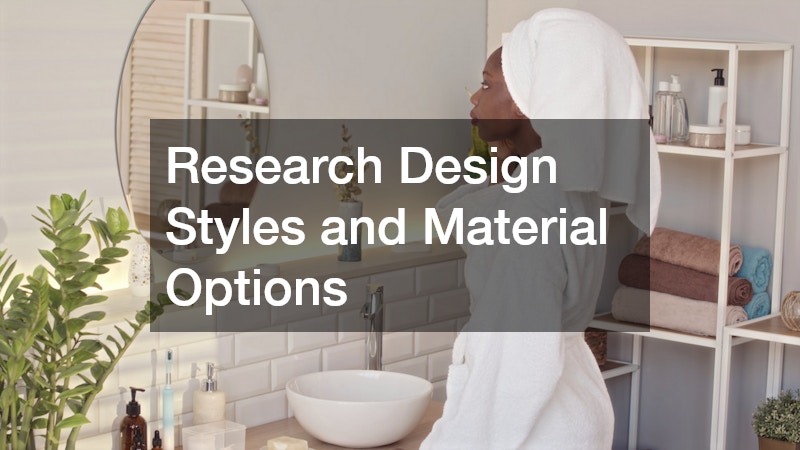 Research Design Styles and Material Options