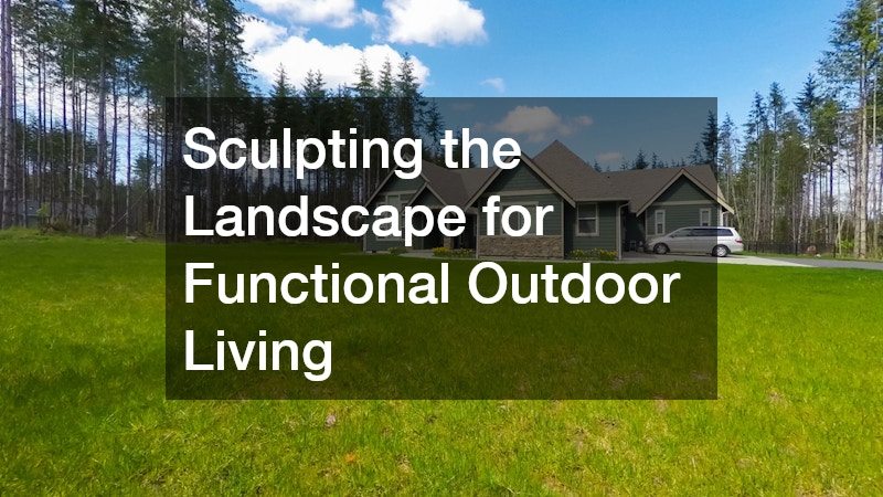 Sculpting the Landscape for Functional Outdoor Living
