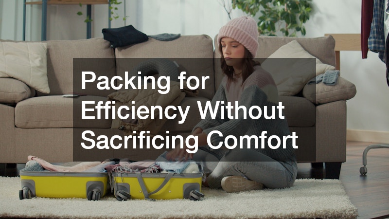 Packing for Efficiency Without Sacrificing Comfort