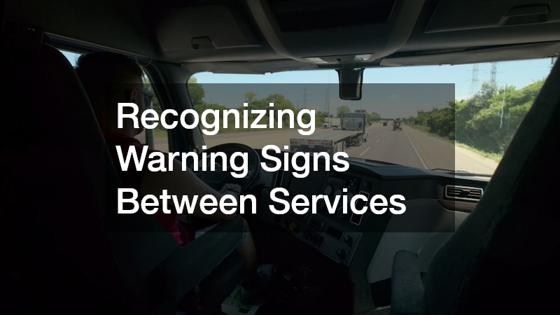 Recognizing Warning Signs Between Services
