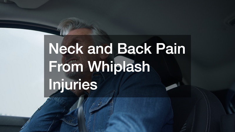Neck and Back Pain From Whiplash Injuries