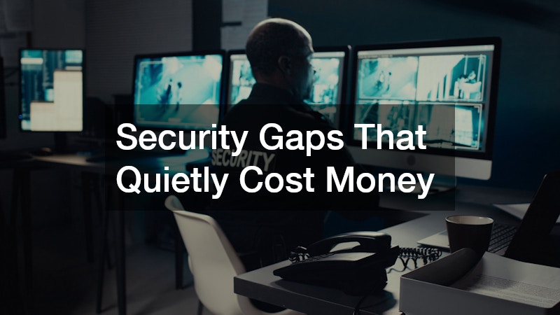 Security Gaps That Quietly Cost Money