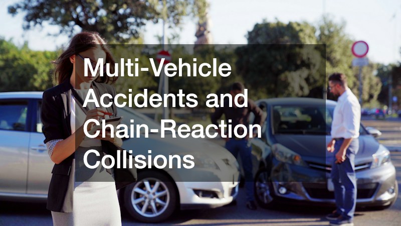 Multi-Vehicle Accidents and Chain-Reaction Collisions