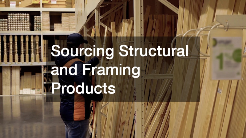 Sourcing Structural and Framing Products