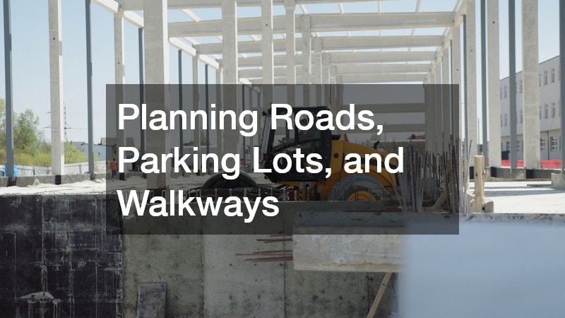 Planning Roads, Parking Lots, and Walkways