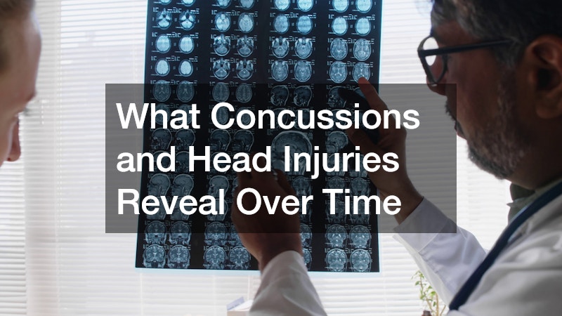 What Concussions and Head Injuries Reveal Over Time