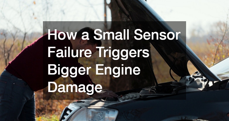 How a Small Sensor Failure Triggers Bigger Engine Damage