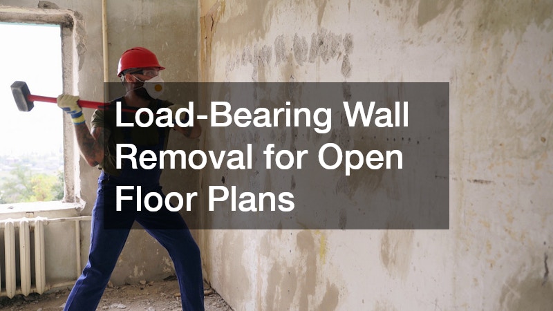 Load-Bearing Wall Removal for Open Floor Plans